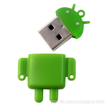 custom android robot usb flash drive
